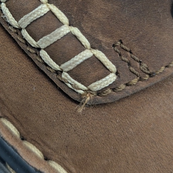 Börn M W B2346 Brown Leather Lace Up Oxford Shoes Women Size 38 - Picture 8 of 16